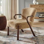 Modway Arden Faux Shearling Accent Armchair