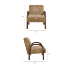 Modway Lunet Faux Shearling Accent Armchair