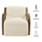 Modway Atrium Lattice Boucle Accent Armchair