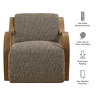 Modway Atrium Lattice Boucle Accent Armchair
