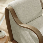 Modway Atrium Lattice Boucle Accent Armchair