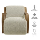 Modway Atrium Lattice Boucle Accent Armchair