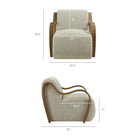 Modway Atrium Lattice Boucle Accent Armchair