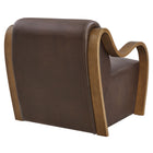 Modway Atrium Vegan Leather Accent Armchair