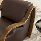 Modway Atrium Vegan Leather Accent Armchair