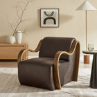 Modway Atrium Vegan Leather Accent Armchair