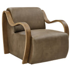 Modway Atrium Vegan Leather Accent Armchair