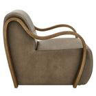 Modway Atrium Vegan Leather Accent Armchair