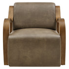 Modway Atrium Vegan Leather Accent Armchair