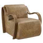 Modway Atrium Vegan Leather Accent Armchair