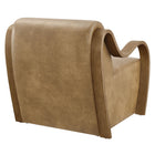 Modway Atrium Vegan Leather Accent Armchair