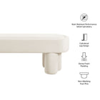 Modway Mossi Oval Performance Velvet Accent Bench