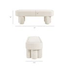 Modway Mossi Oval Performance Velvet Accent Bench