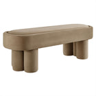 Modway Mossi Oval Performance Velvet Accent Bench