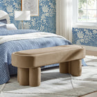 Modway Mossi Oval Performance Velvet Accent Bench