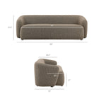 Modway Monica 88 Inch Boucle Fabric Sofa