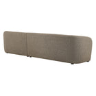 Modway Monica 2 Piece Right Facing Boucle Fabric Modular Sofa with Chaise