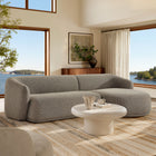 Modway Monica 2 Piece Right Facing Boucle Fabric Modular Sofa with Chaise