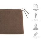 Modway Jax Fabric Dining Chair Seat Cushion