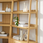 Modway Bixby 3 Piece Corner Bookshelf Set With Wide and Narrow Bookshelves