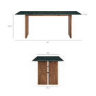Modway Amistad 86 Inch Marble Dining Table
