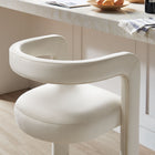 Modway Winslow Performance Velvet Bar Stool Set of 2