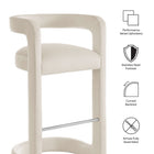 Modway Winslow Performance Velvet Bar Stool Set of 2