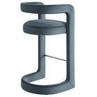 Modway Winslow Performance Velvet Bar Stool Set of 2