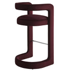 Modway Winslow Performance Velvet Bar Stool Set of 2