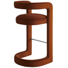 Modway Winslow Performance Velvet Bar Stool Set of 2