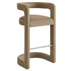 Modway Winslow Performance Velvet Bar Stool Set of 2