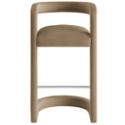 Modway Winslow Performance Velvet Bar Stool Set of 2