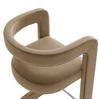 Modway Winslow Performance Velvet Bar Stool Set of 2
