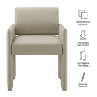 Modway Daven Fabric Upholstered Dining Chair