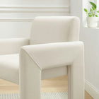 Modway Daven Stain-Resistant Performance Velvet Dining Armchair