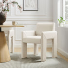 Modway Daven Stain-Resistant Performance Velvet Dining Armchair