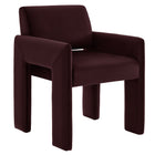 Modway Daven Stain-Resistant Performance Velvet Dining Armchair