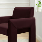 Modway Daven Stain-Resistant Performance Velvet Dining Armchair