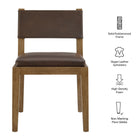 Modway Calder Vegan Leather Dining Side Chair