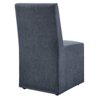 Modway Tessera Upholstered Linen-Blend Slipcovered Dining Chair