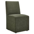 Modway Tessera Upholstered Linen-Blend Slipcovered Dining Chair