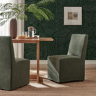 Modway Tessera Upholstered Linen-Blend Slipcovered Dining Chair