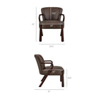 Modway Arden Faux Leather Upholstered Accent Armchair