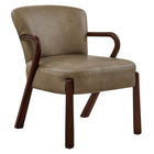 Modway Arden Faux Leather Upholstered Accent Armchair
