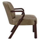 Modway Arden Faux Leather Upholstered Accent Armchair