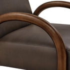 Modway Lunet Faux Leather Upholstered Accent Chair