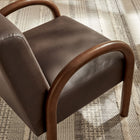 Modway Lunet Faux Leather Upholstered Accent Chair