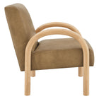Modway Lunet Faux Leather Upholstered Accent Chair