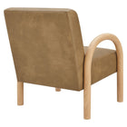 Modway Lunet Faux Leather Upholstered Accent Chair