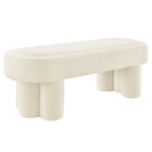 Modway Mossi 52-Inch Oval Boucle Fabric Bench